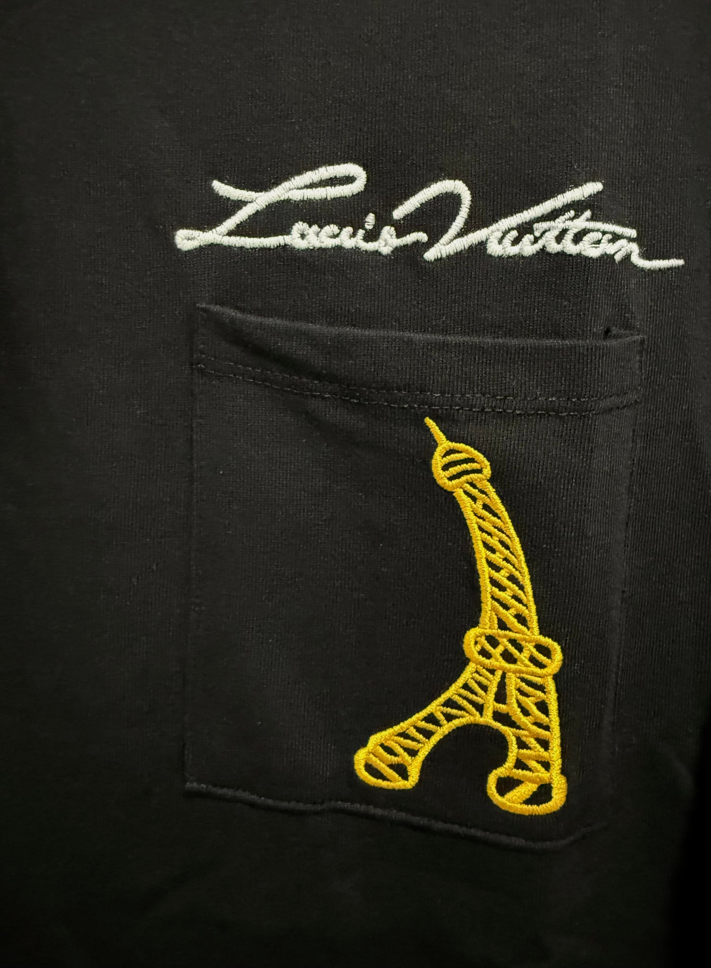 Louis Vuitton 100% Algodon Negro