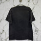 BALENCIAGA 100% Algodon Acid Wash Negro