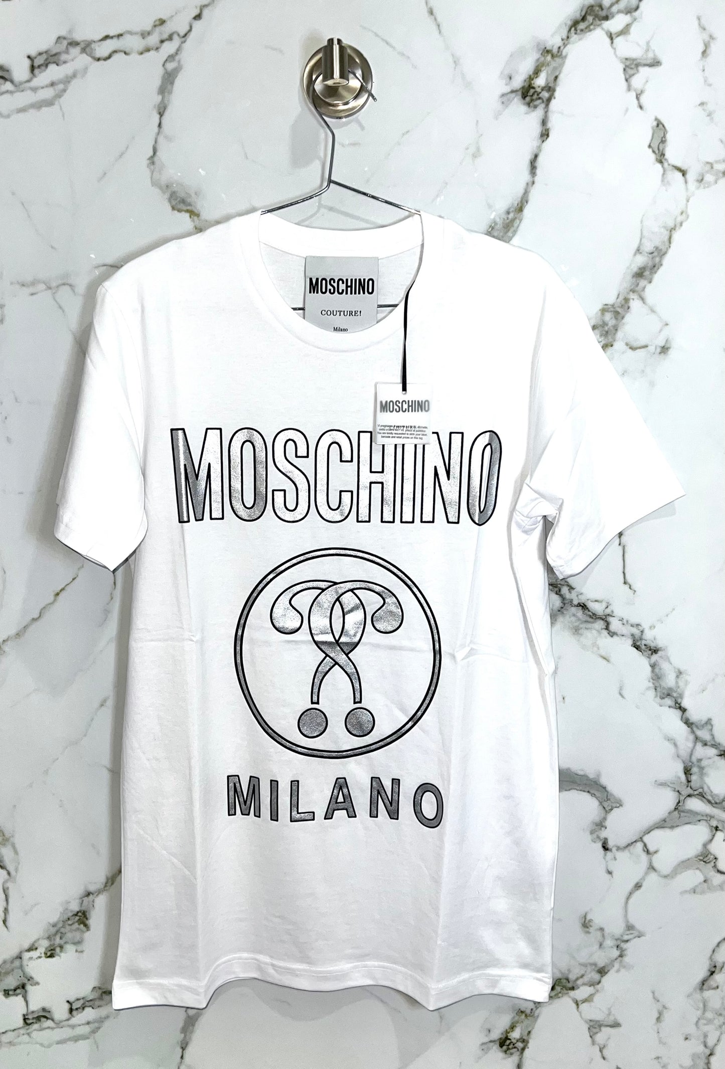 MOSCHINO 100% Algodon Blanco