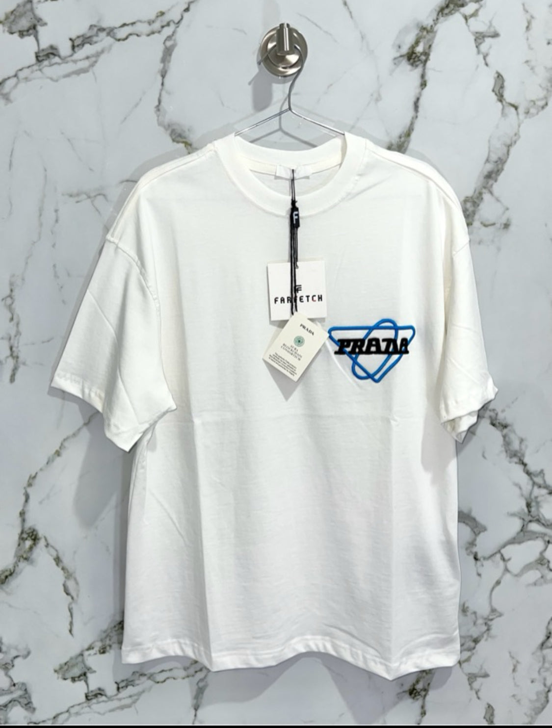 PRADA 100% Algodon Blanco