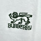 Burberry Tipo Polo Algodon Blanco