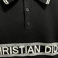 DIOR Tipo Polo Algodon Negro