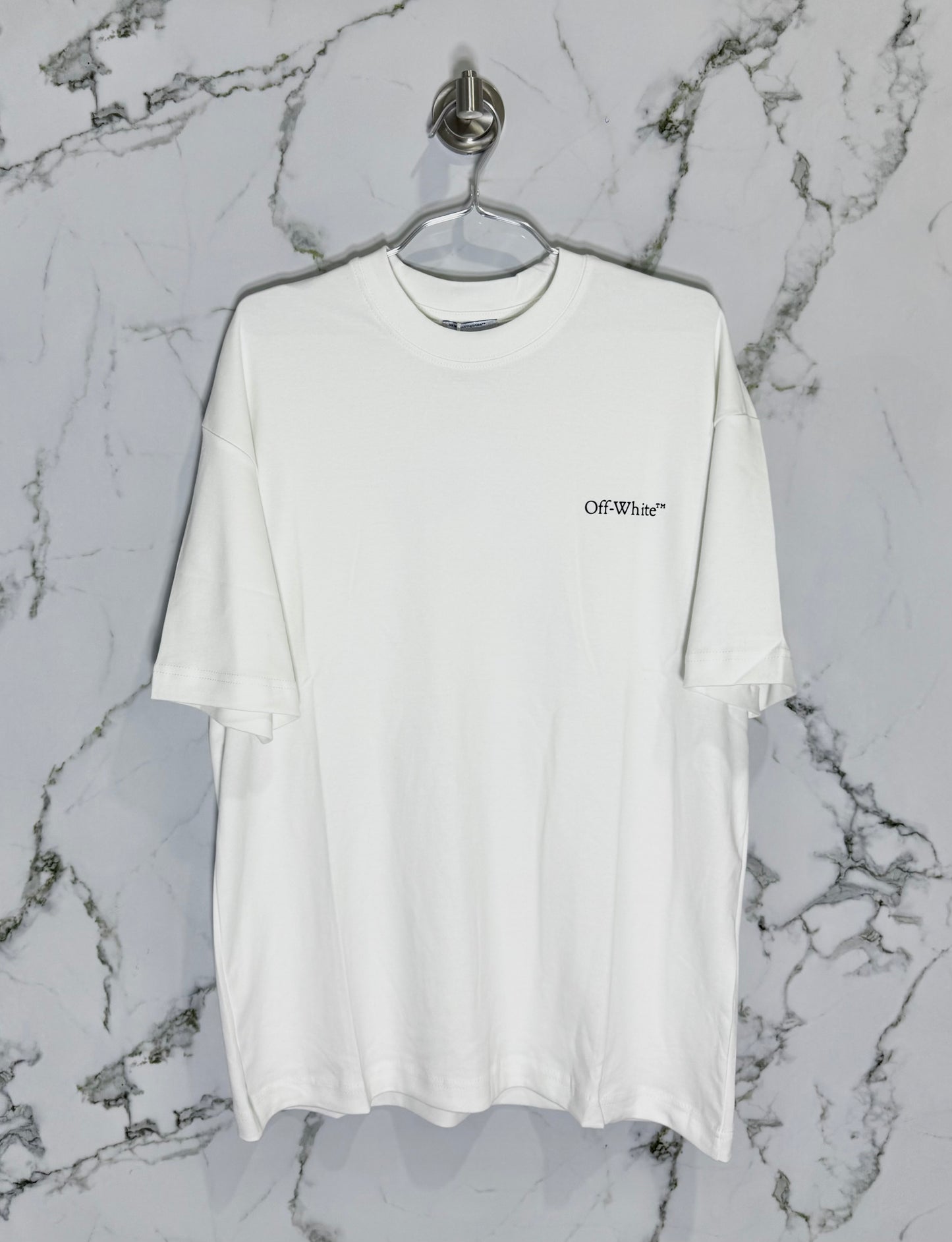 Off-White 100% Algodon Blanco