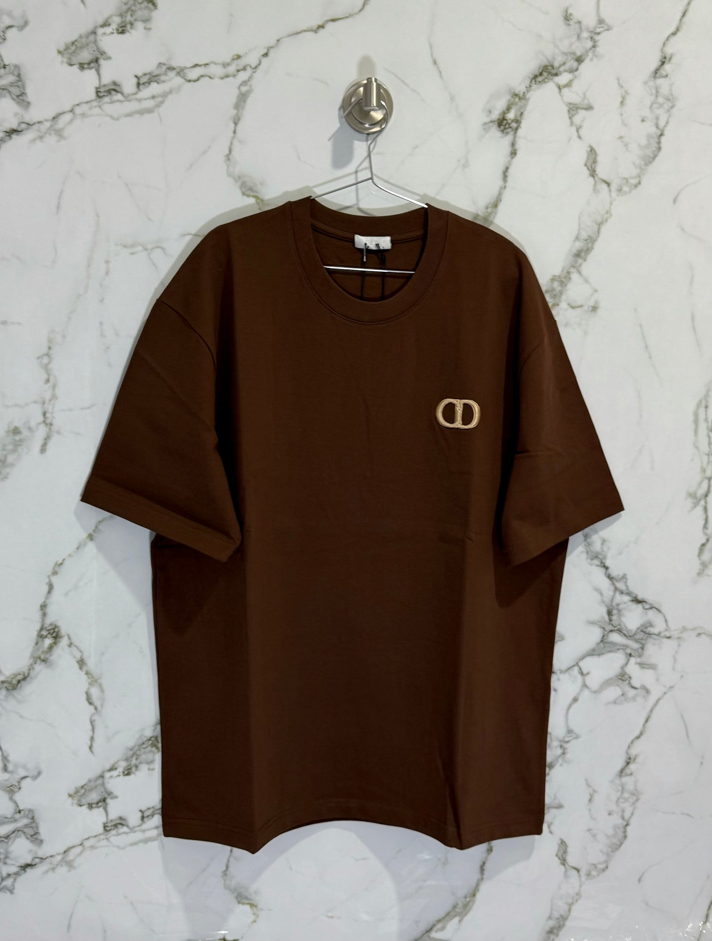 DIOR 100% Algodon Cafe
