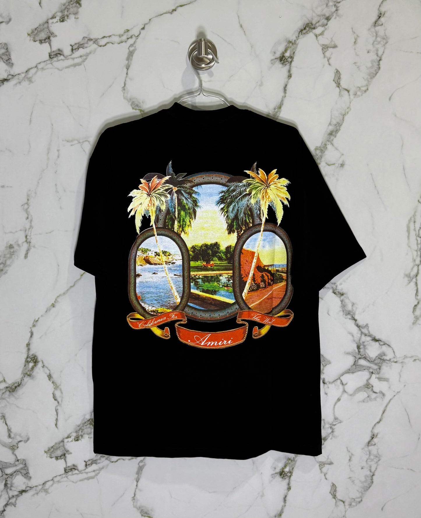 AMIRI 100% Algodon Negro