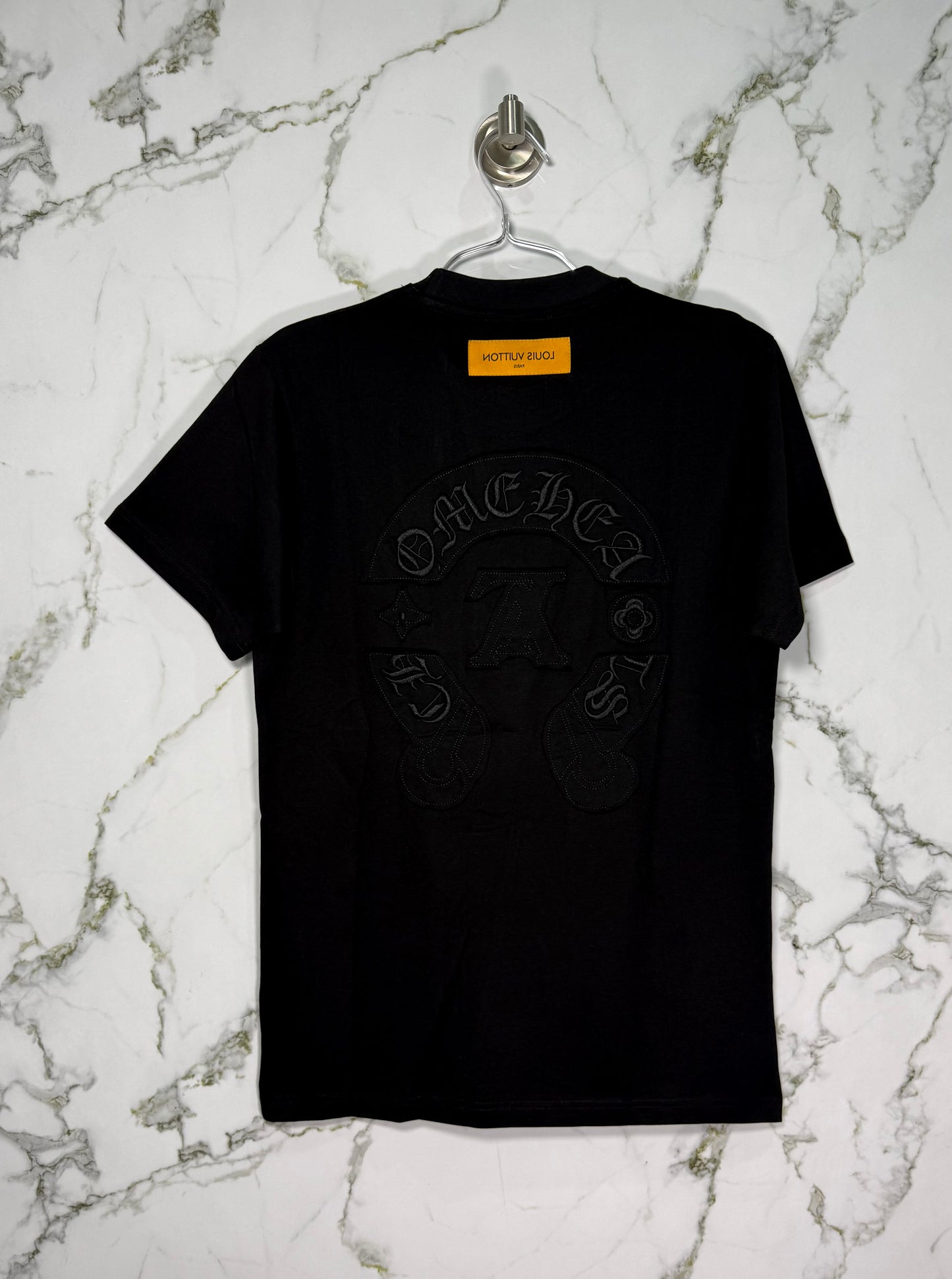 Louis Vuitton x Chrome Hearts 100% Algodon Negro