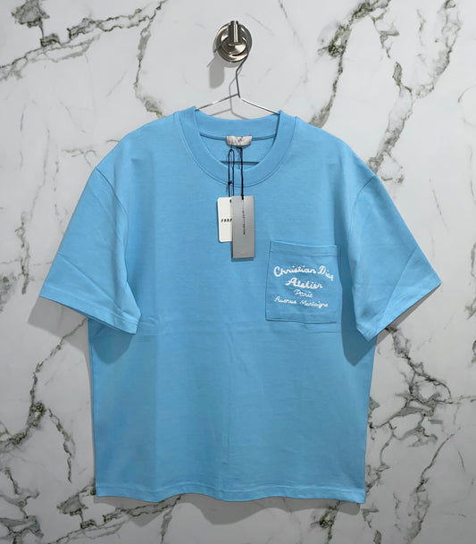 DIOR 100% Algodon Azul
