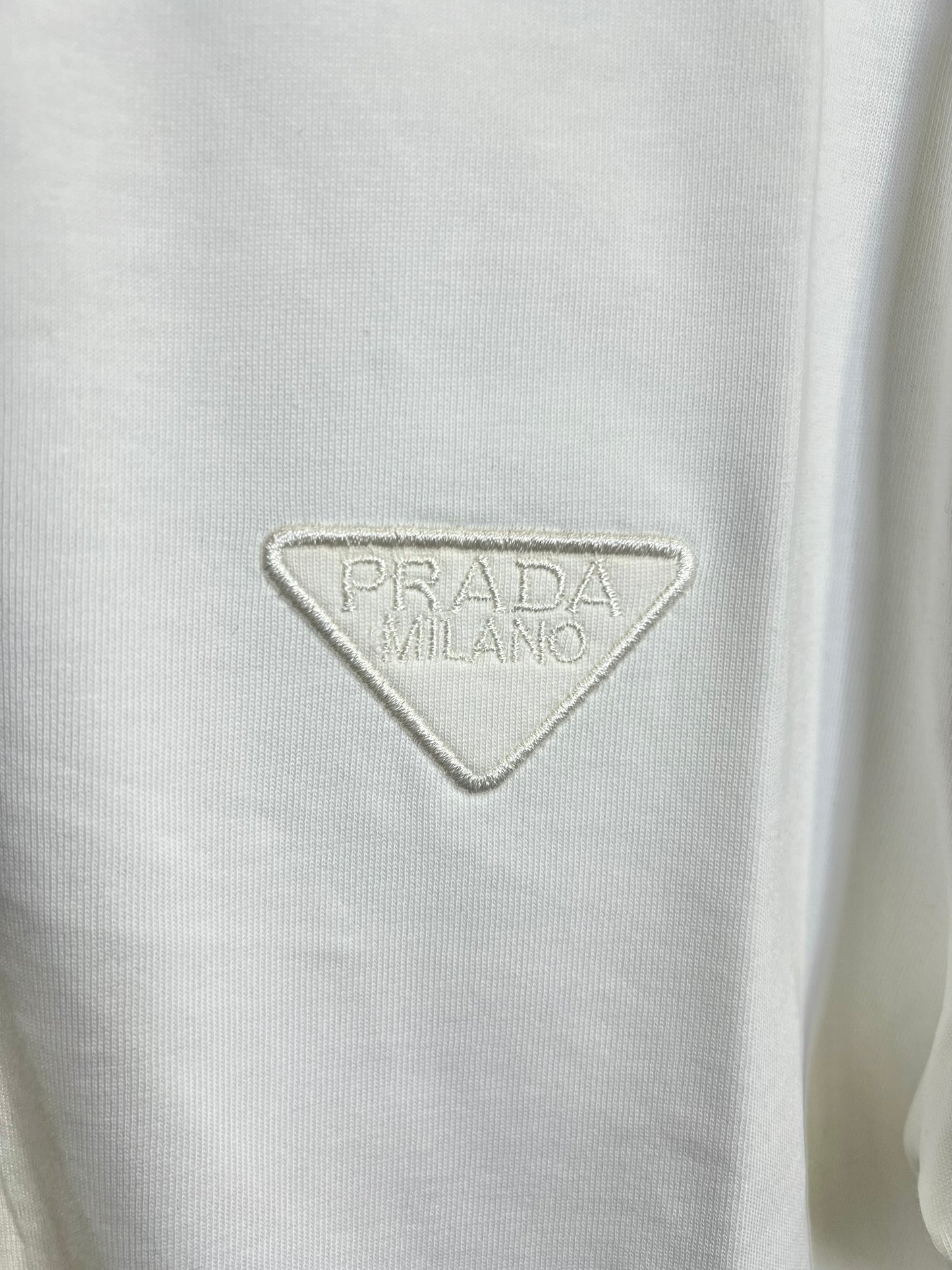 PRADA 100% Algodon Blanco