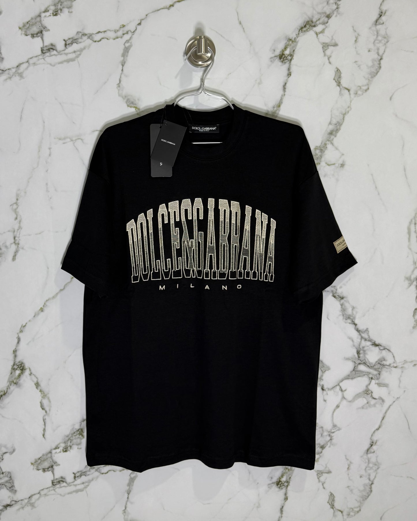 DOLCE&GABBANA 100% Algodon Negro