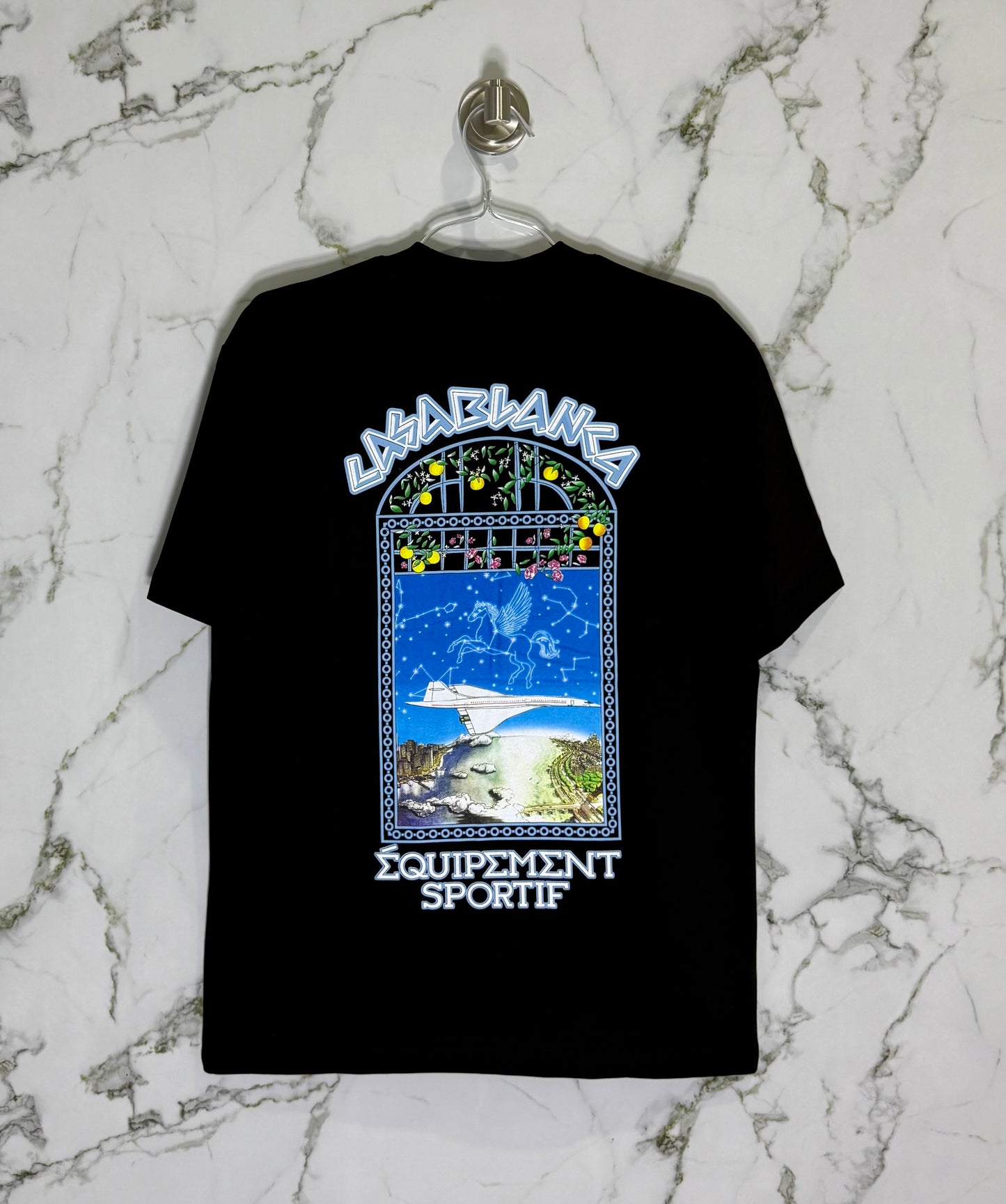 CASA BLANCA 100% Algodon Negro