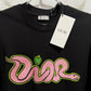 DIOR 100% Algodon Negro