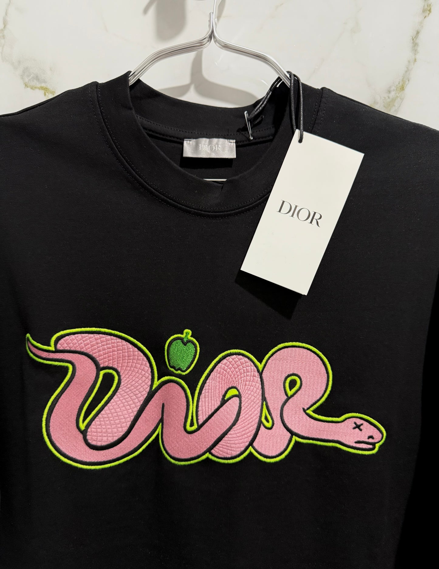 DIOR 100% Algodon Negro