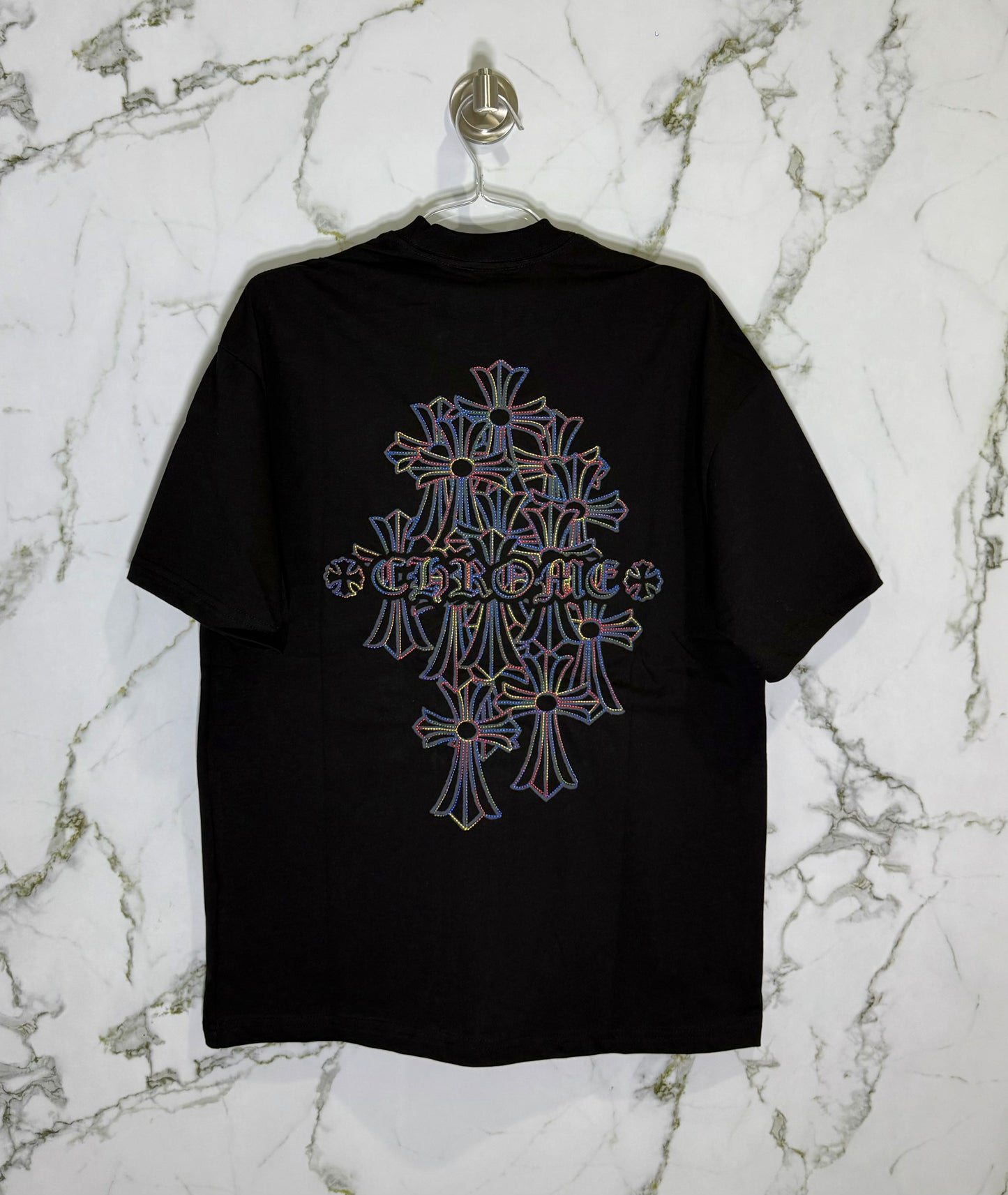 Chrome Hearts 100% Algodon Negro
