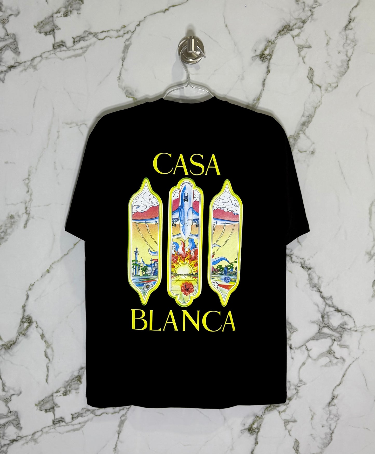 CASA BLANCA 100% Algodon Negro