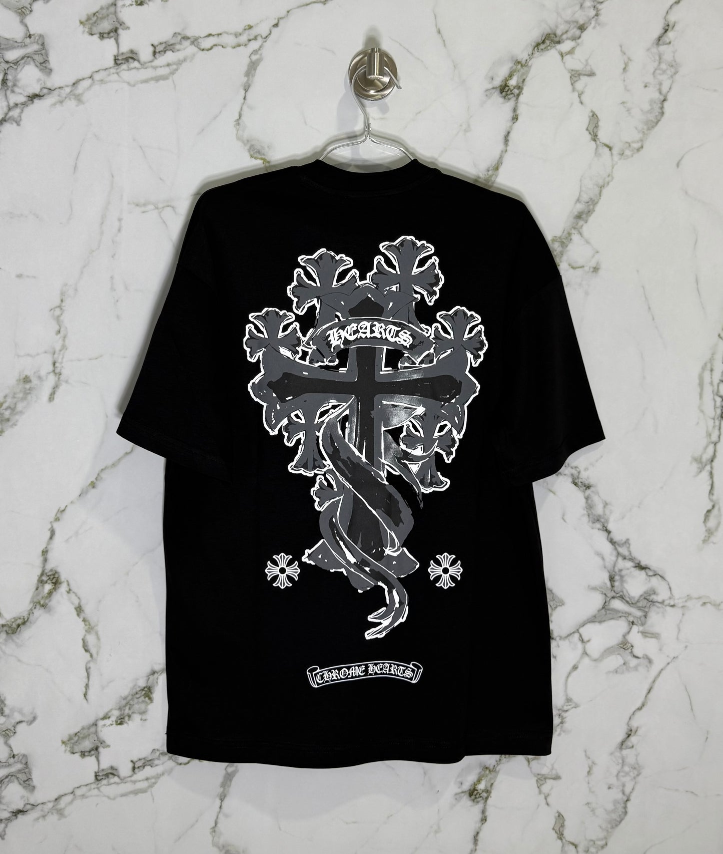 Chrome Hearts 100% Algodon Negro