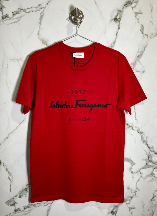 Salvatore Ferragamo 100% Algodon Rojo