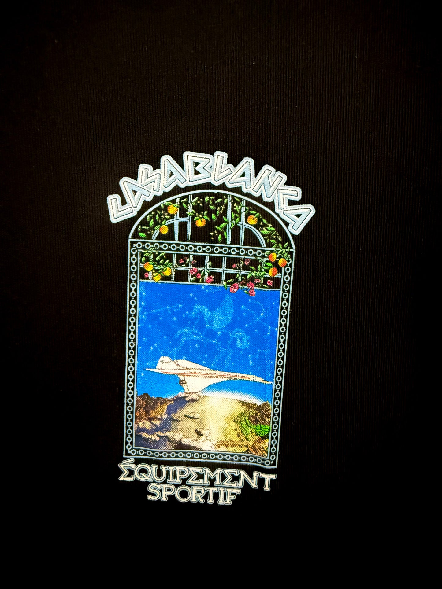 CASA BLANCA 100% Algodon Negro