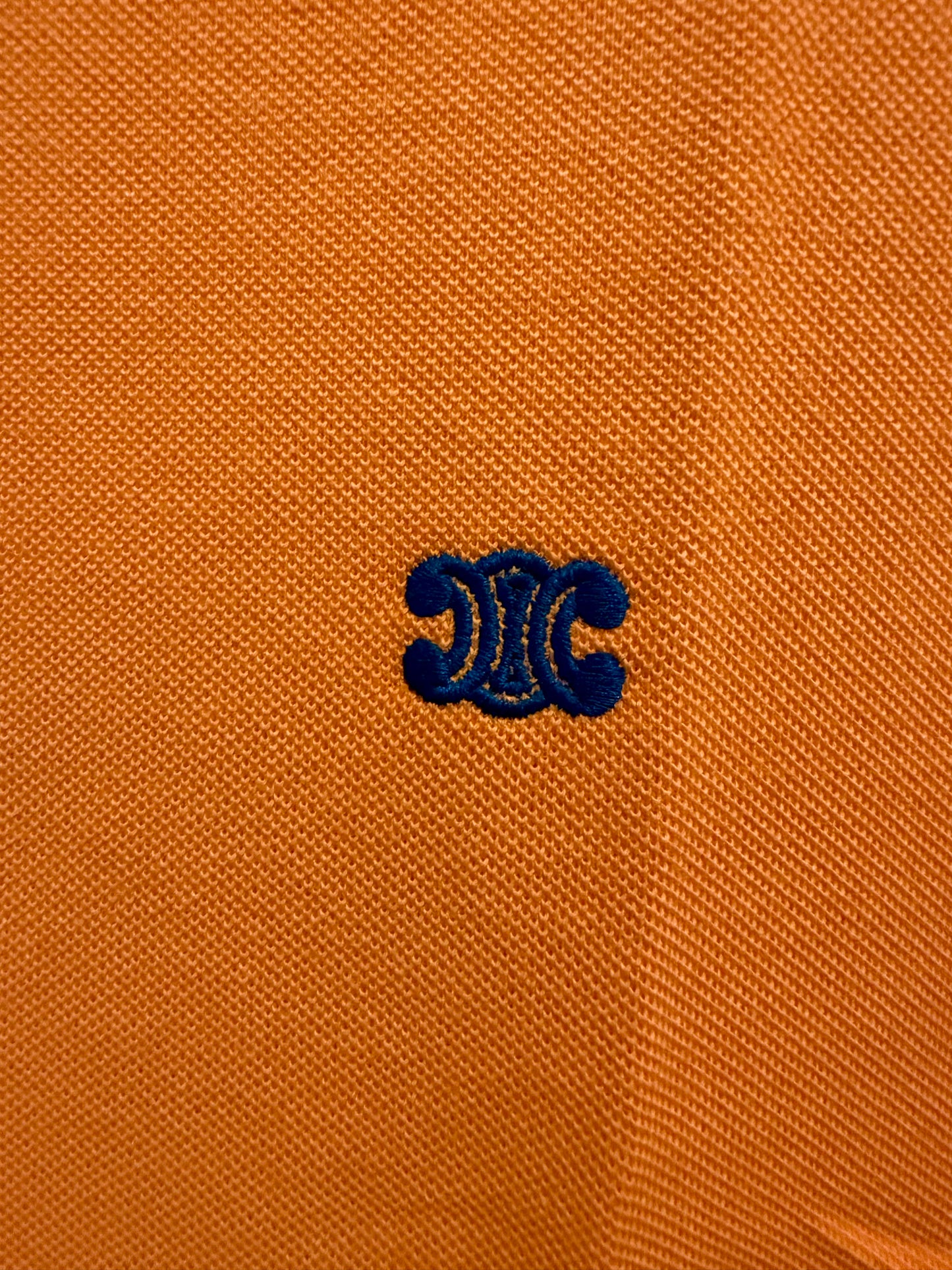 CELINE Tipo Polo Algodon Naranja