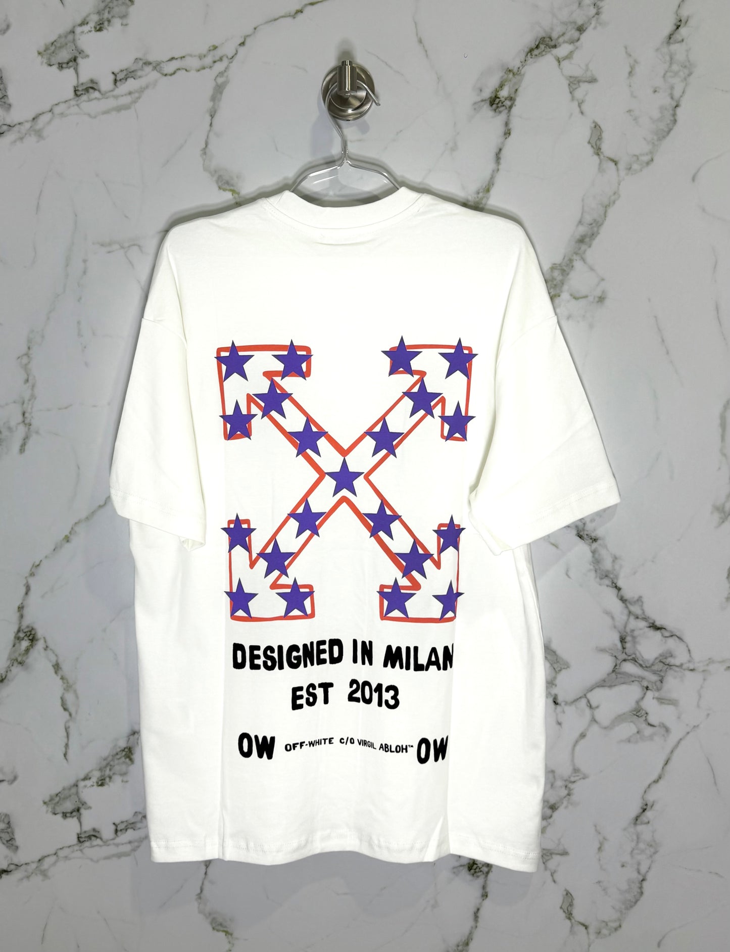 Off-White 100% Algodon Blanco