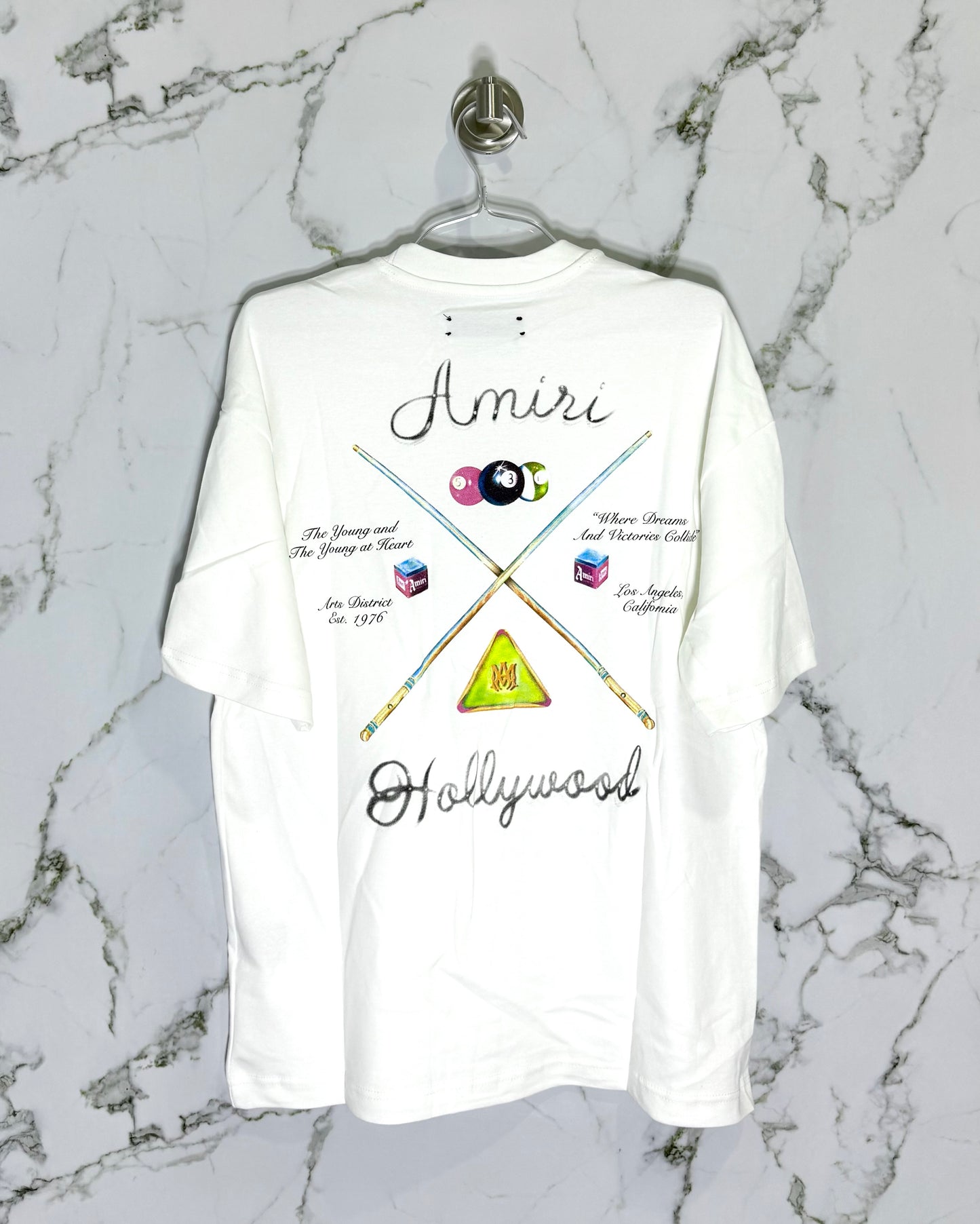 AMIRI 100% Algodon Blanco
