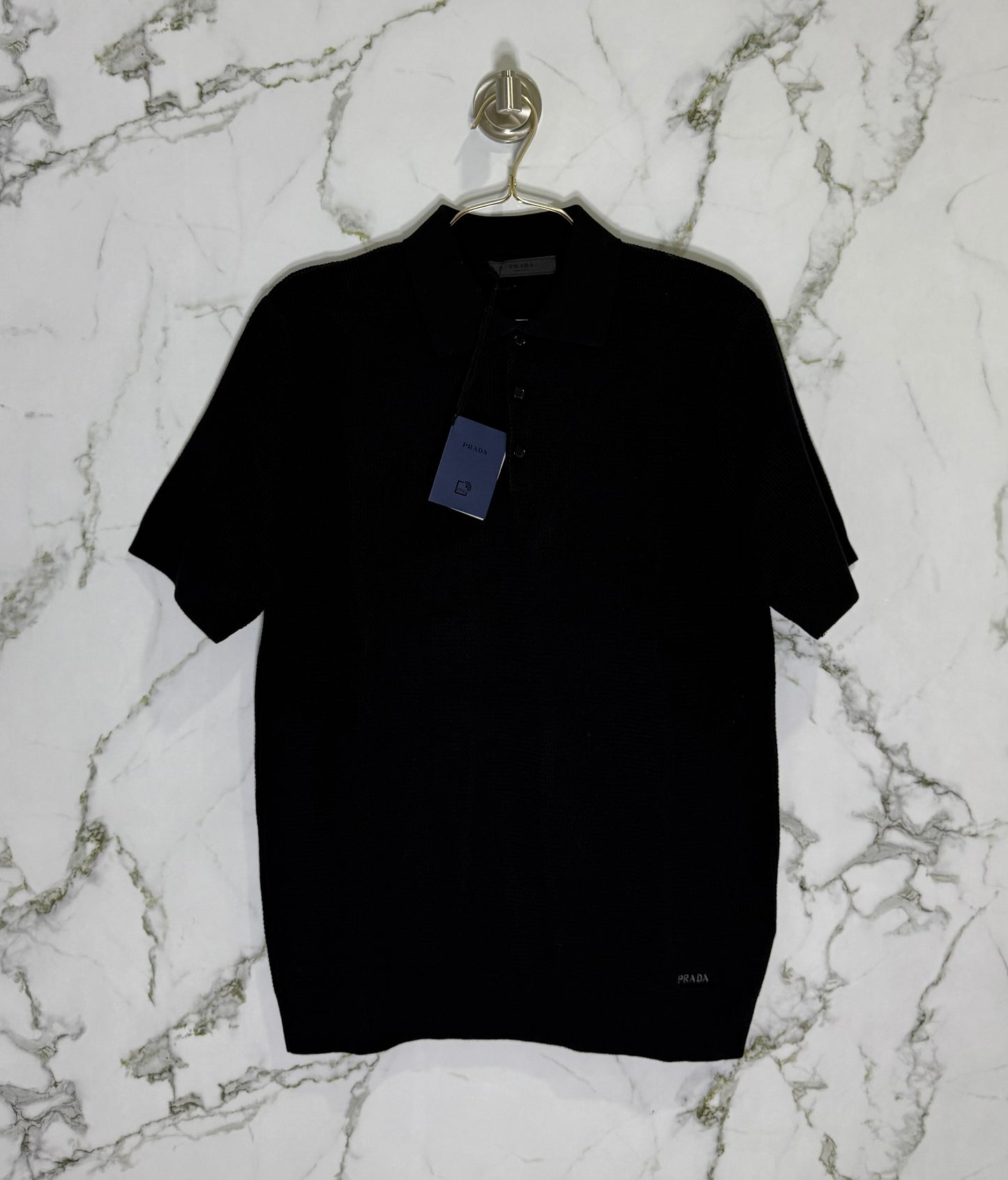 PRADA Polo Calidad Alta Negro