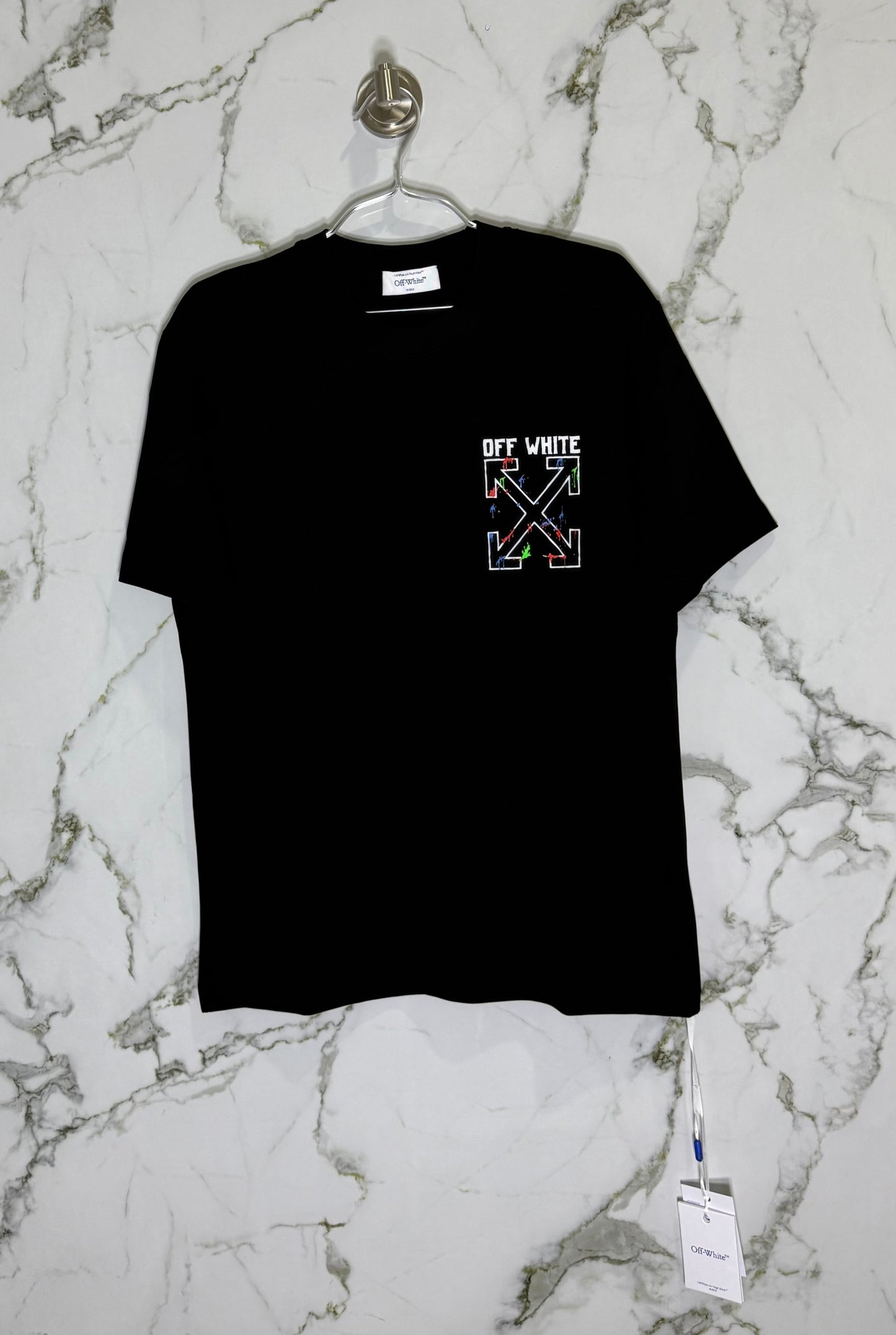 Off-White 100% Algodon Negro