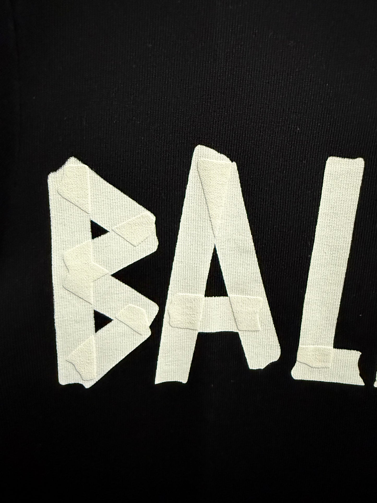 BALENCIAGA 100% Algodon Negro