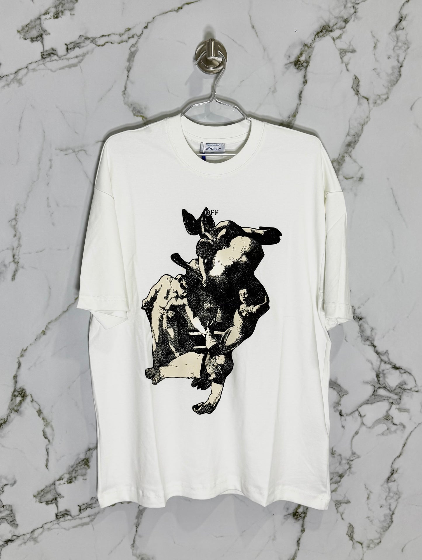 Off-White 100% Algodon Blanco