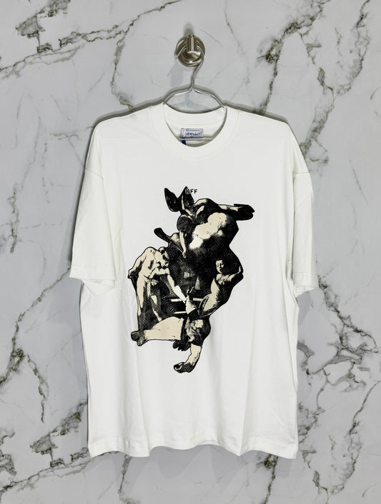 Off-White 100% Algodon Blanco
