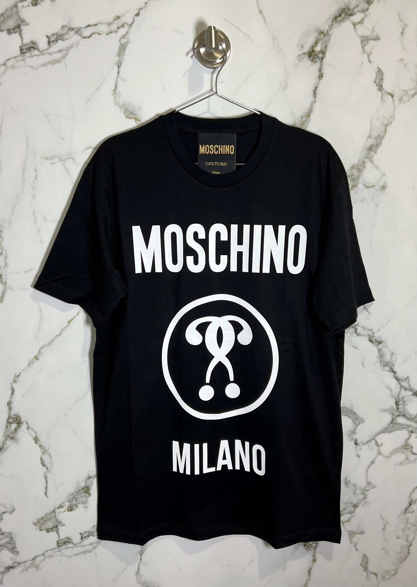 MOSCHINO 100% Algodon Negro