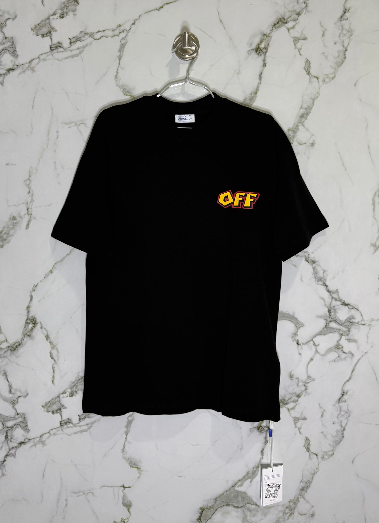 Off-White 100% Algodon Negro