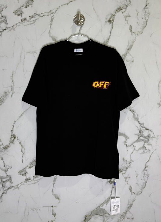 Off-White 100% Algodon Negro