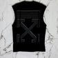 Off-White 100% Algodon Negro