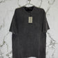 BALENCIAGA 100% Algodon Acid Wash Negro