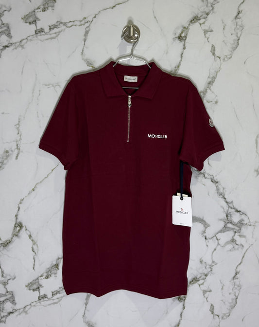 MONCLER Tipo Polo Algodon Tinto