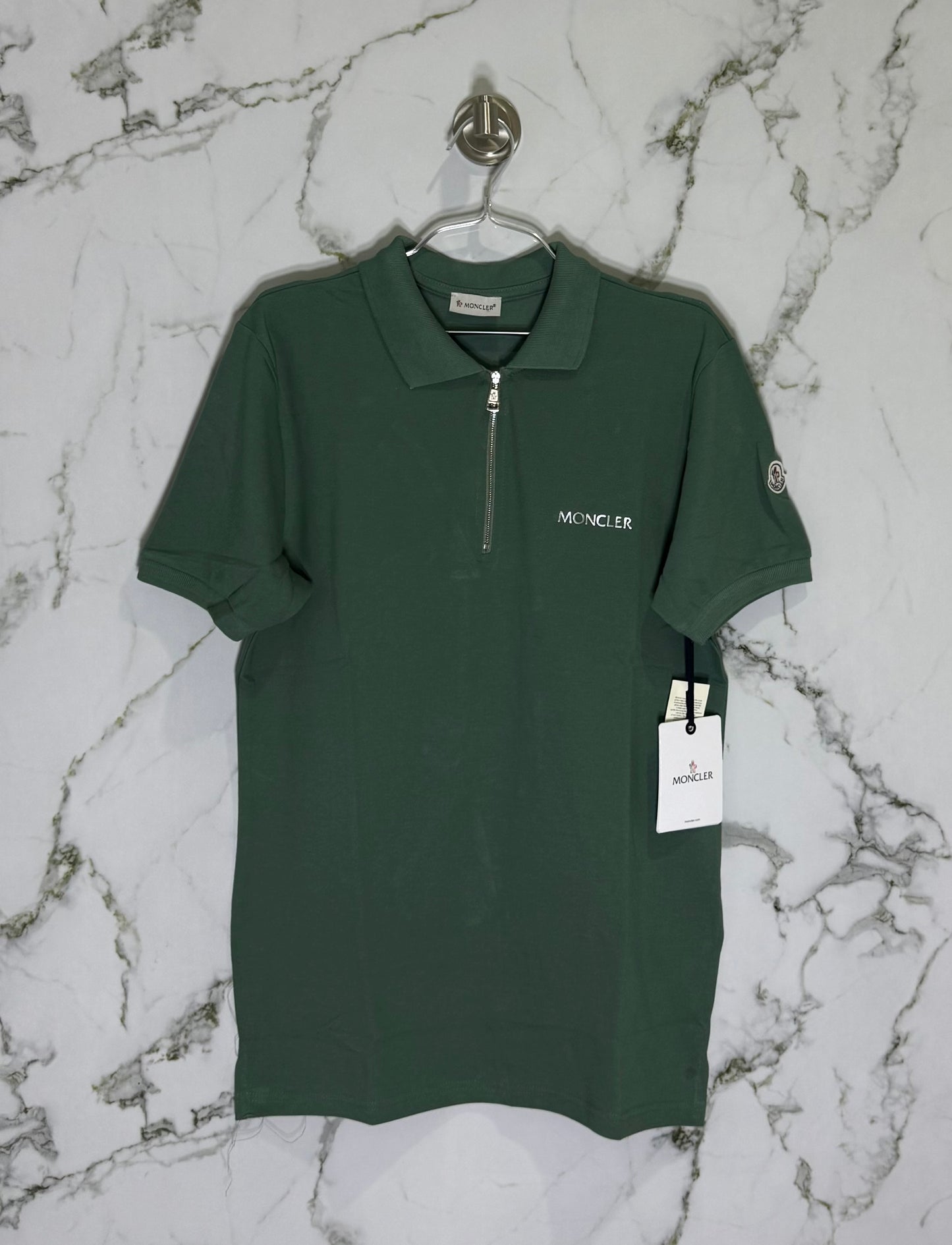 MONCLER Tipo Polo Algodon Verde