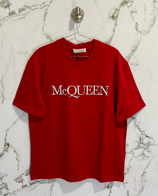 Alexander McQueen 100% Algodon Rojo