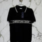 DIOR Tipo Polo Algodon Negro