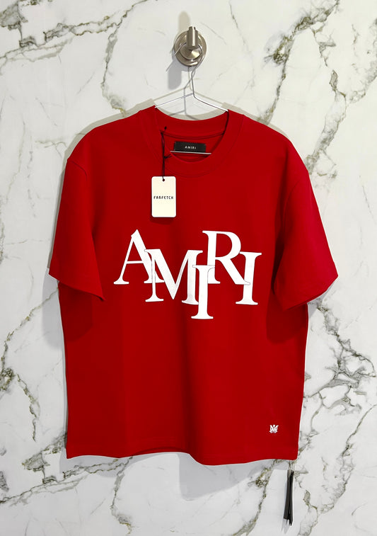 AMIRI 100% Algodon Rojo