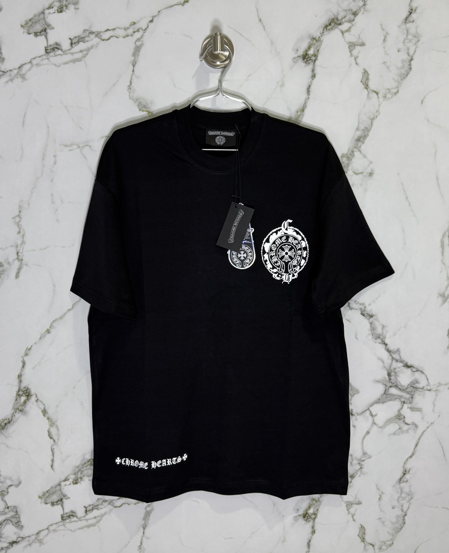 Chrome Hearts 100% Algodon Negro