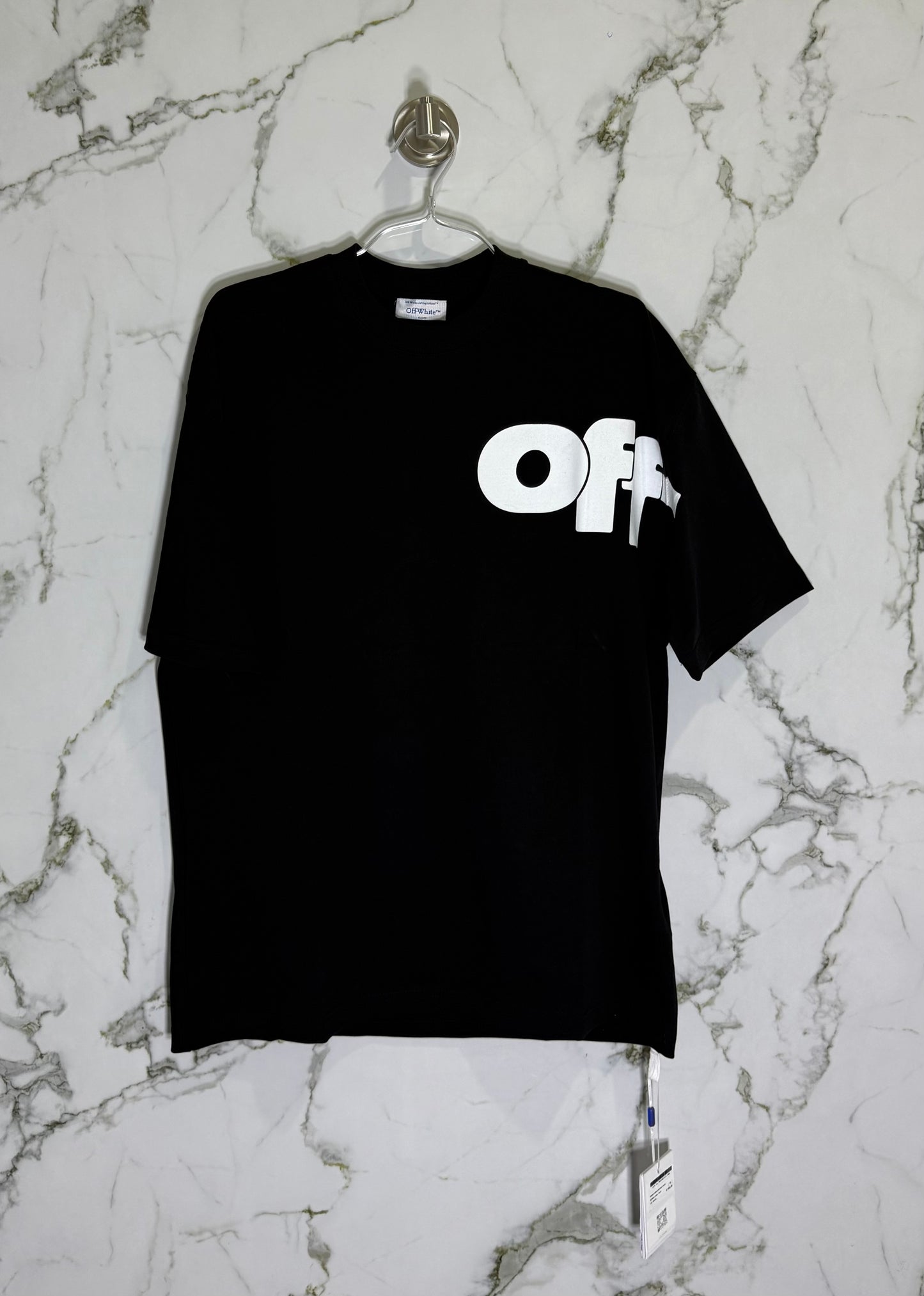 Off-White 100% Algodon Negro