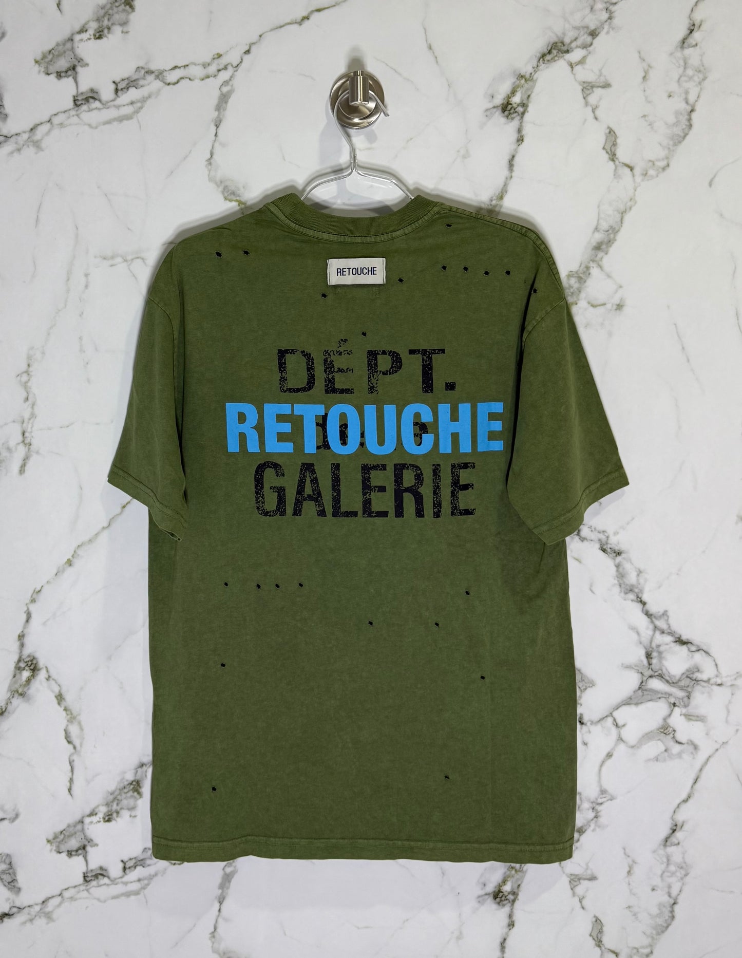 GALLERY DEPT 100% Algodon Acid Wash Verde