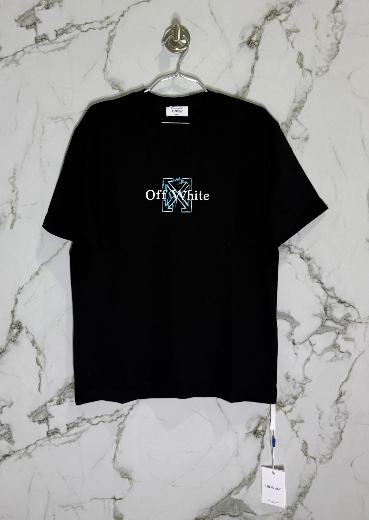 Off-White 100% Algodon Negro