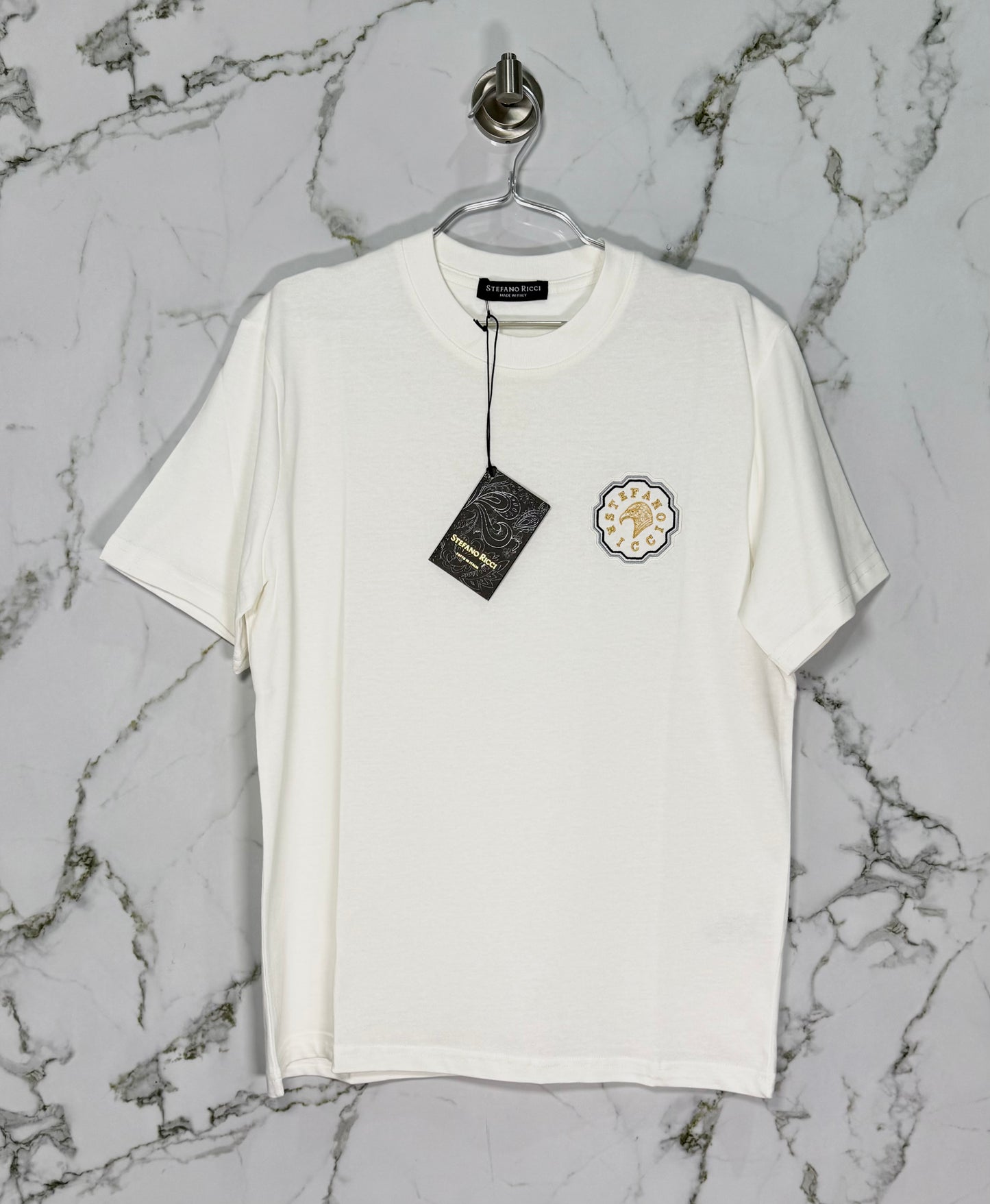 STEFANO RICCI 100% Algodon Blanco