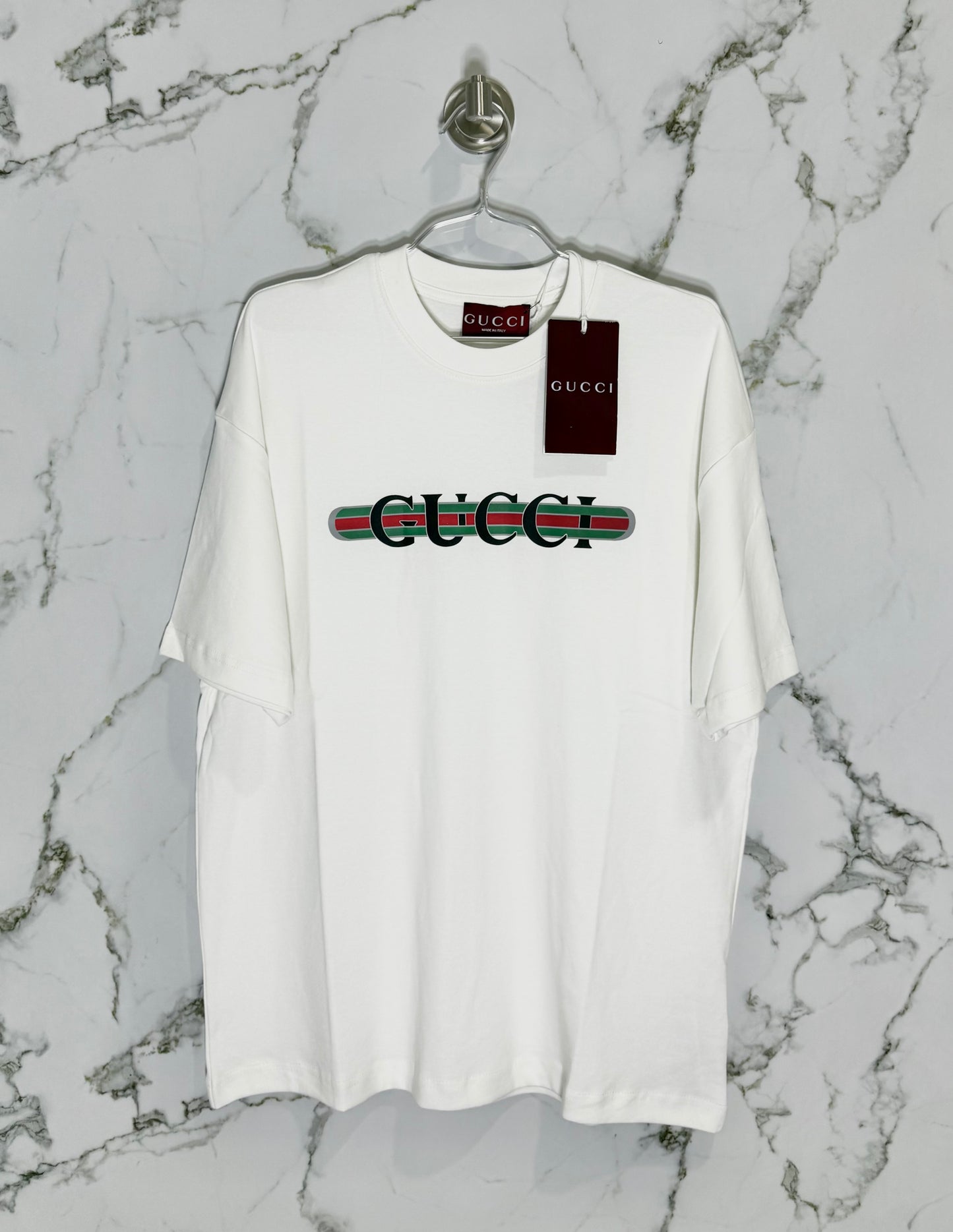 GUCCI 100% Algodon Blanco