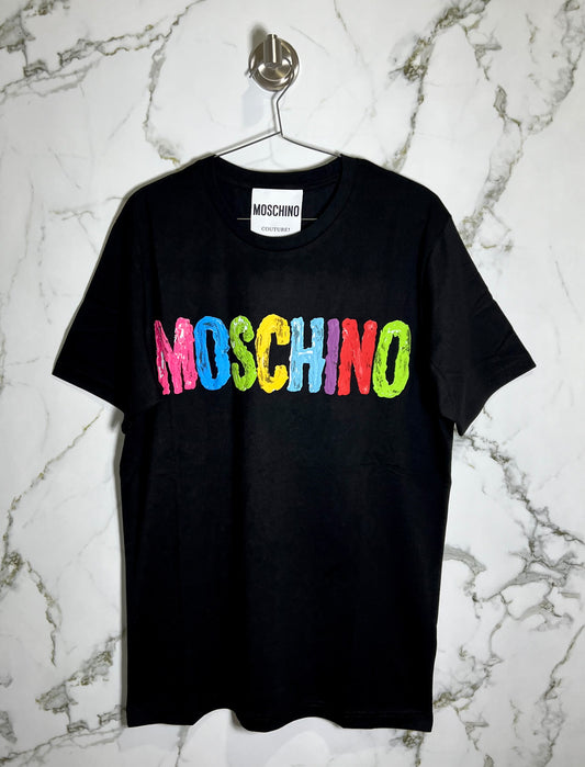 MOSCHINO 100% Algodon Negro