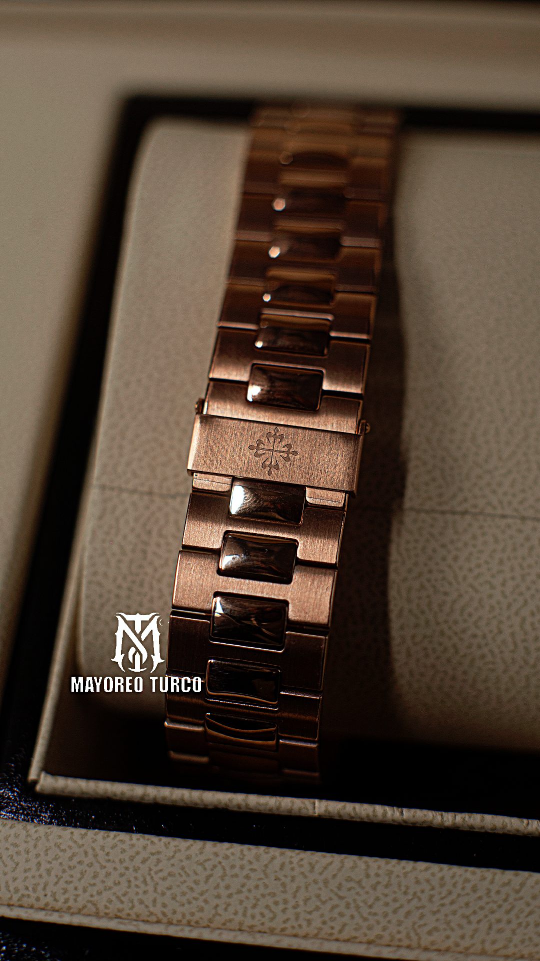 Patek Philippe Nautilus Rose Gold Brown Dial