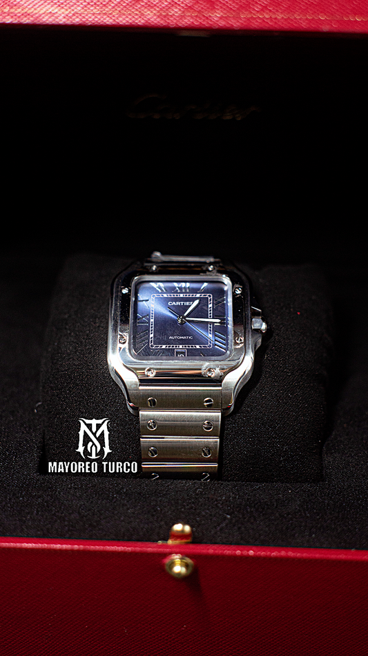 Cartier Santos de Cartier Large Blue Dial