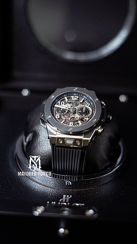 Hublot Classic Fusion Chronograph Skeleton Black Magic