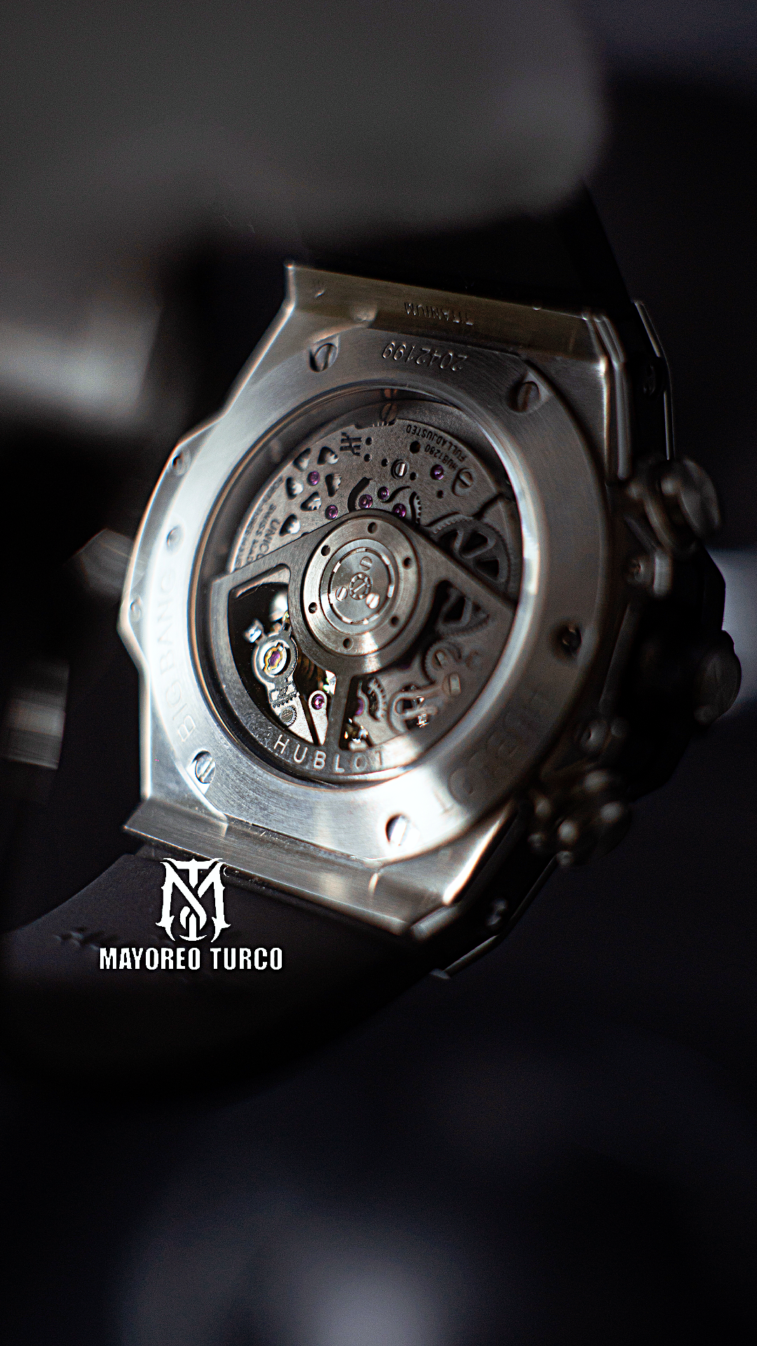 Hublot Classic Fusion Chronograph Skeleton Black Magic